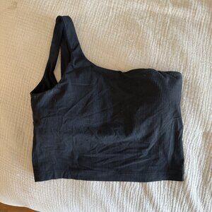 lululemon Ribbed Nulu Asymmetrical Yoga Tank Top - Size 8